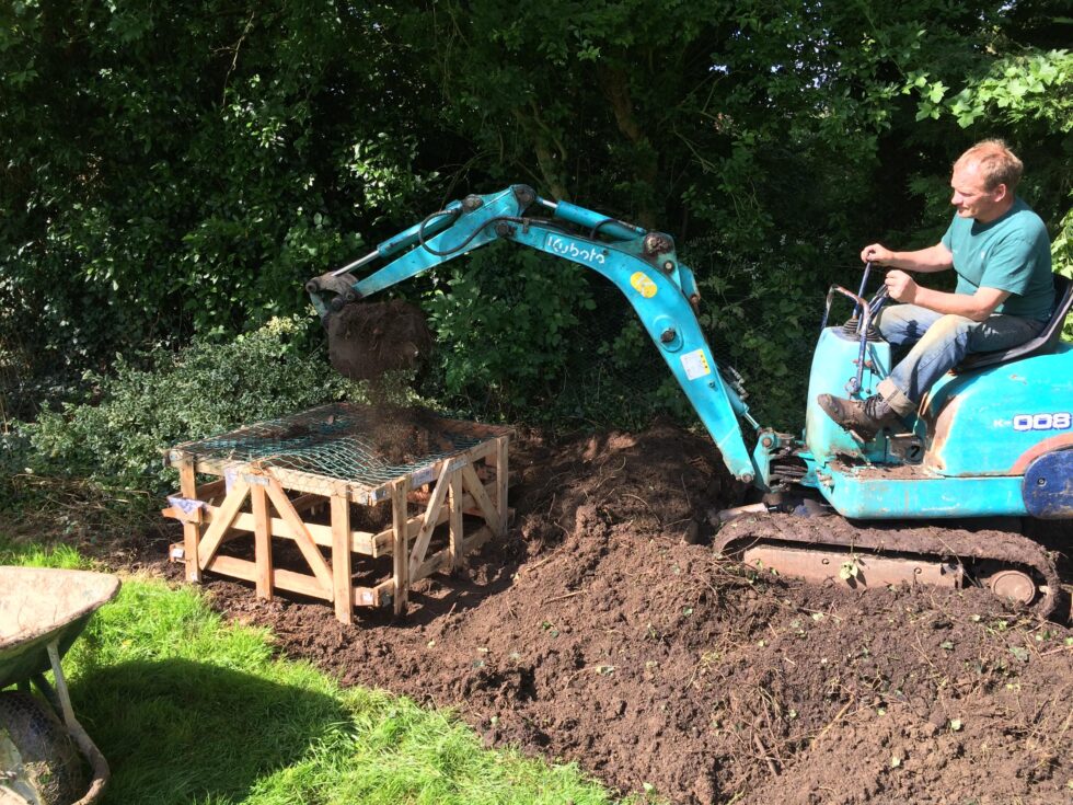 Mini Digger Garden Clearance Robert Hughes Garden Landscaping and